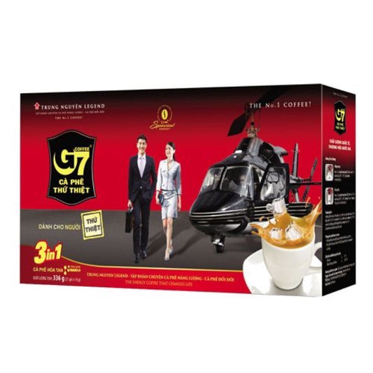 VN-CF-013 Cà Phê Hòa Tân G7 3in1 Trung Quyên Hộp 336G (16g x 21 Gói)