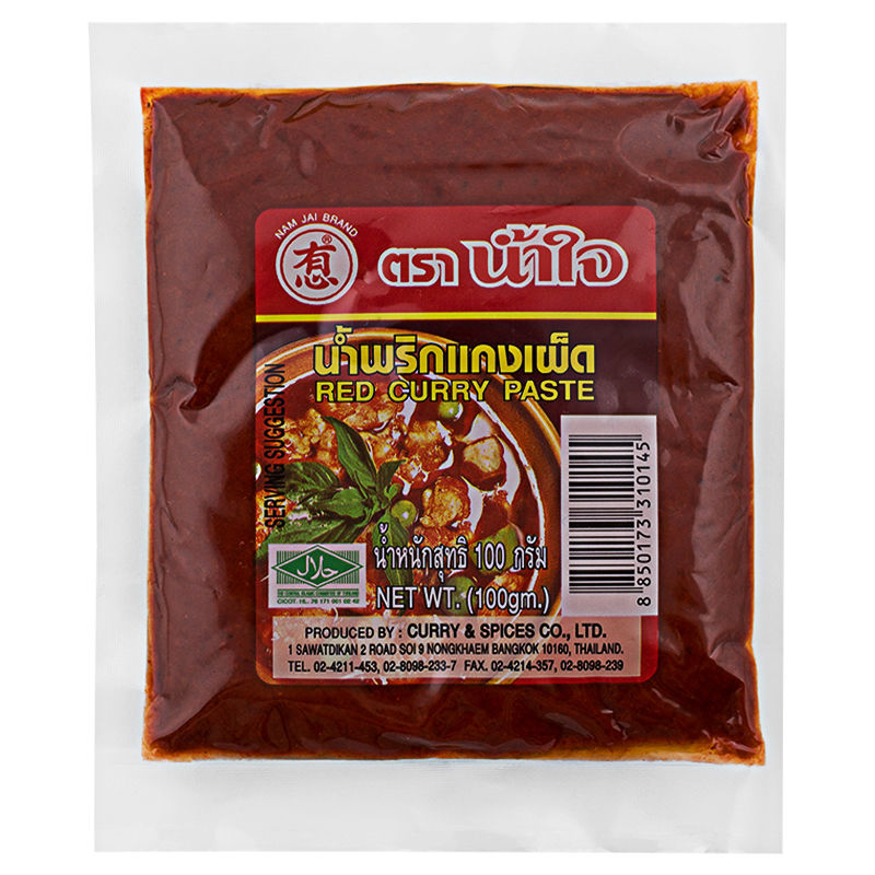 TH-CNS-021 Bột cà ri đỏ Namjai 100g.