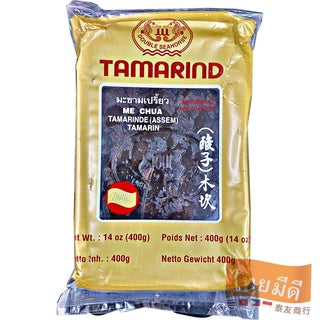 TH-CNS-013 ดับเบิลซีฮอร์ - น้ำพริกมะขามพร้อมเมล็ด Cá ngựa đôi - Dán Có Hạt 400g