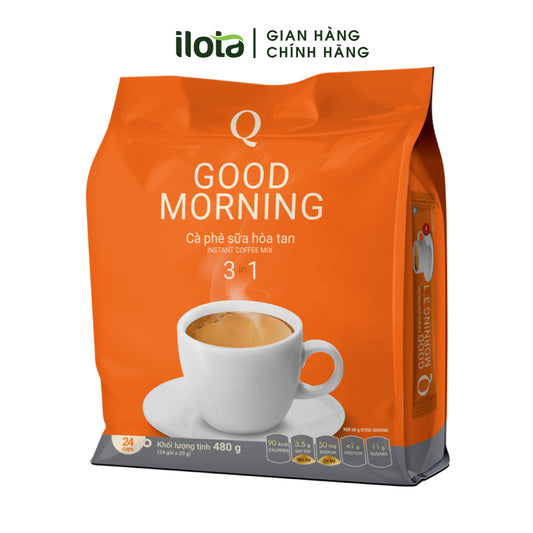 VN-CF-003 Cafe sữa hòa tan 3in1 TỐT (24 gói x 20g)